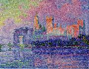 Paul Signac The Papal Palace, oil painting on canvas